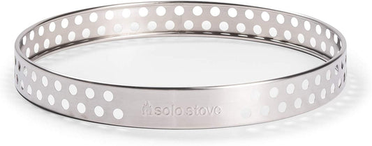 Solo Stove Yukon Stand - Durable 304 Stainless Steel, Heat-Resistant, Portable Elevated Fire Pit Accessory for Safe Use on Decks and Camping - Ideal for Smokeless Fire Pits and Outdoor Fireplaces